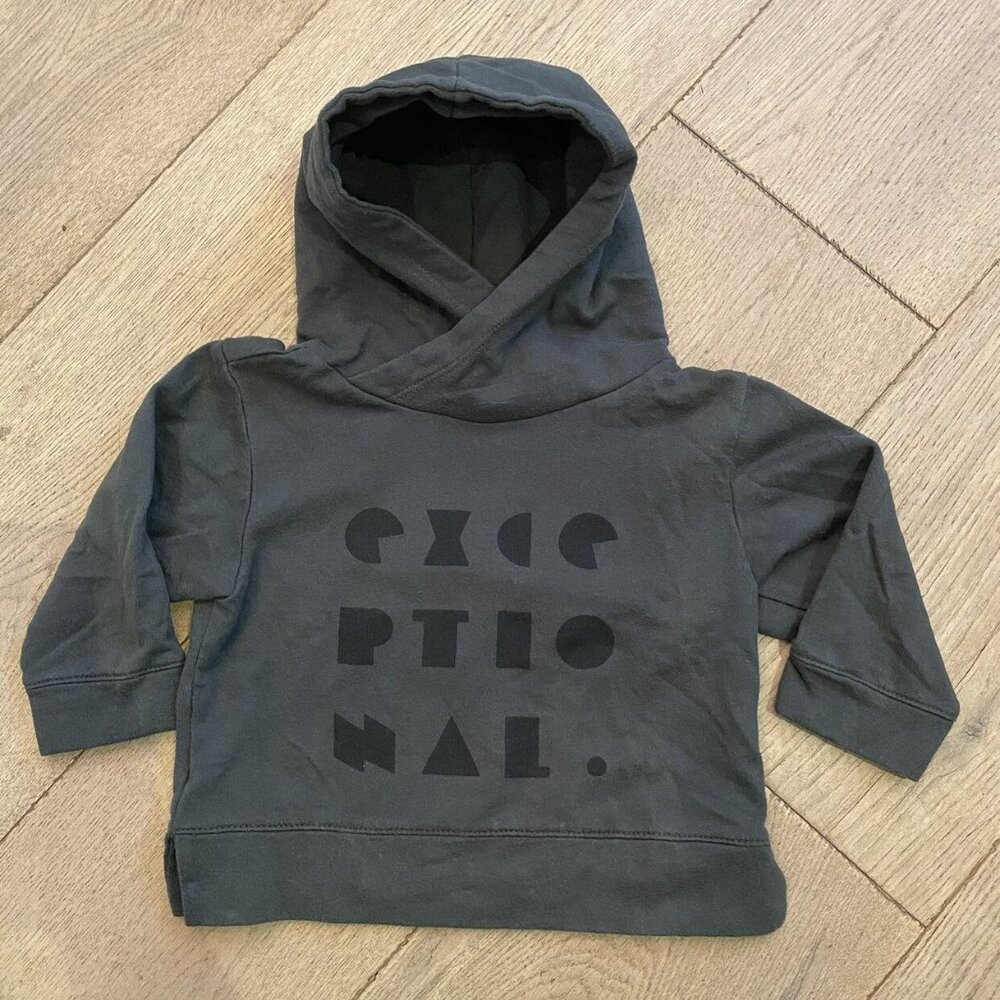 Dark Green Omamini Hoodie Sweatshirt …